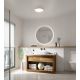Iluminat pentru baie - Plafoniera LED design minimalist IP44 Noxy 3000-4000K