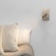 Aplice, corpuri de iluminat pentru pereti - Aplica cu reader LED minimalista SUAU bronz