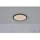 Iluminat pentru baie - Plafoniera LED design silm IP54 baie Oja 29 negru 3000-4000K