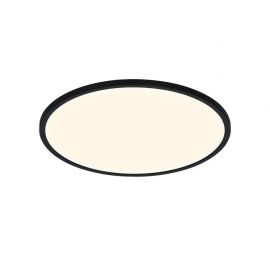 Iluminat pentru baie - Plafoniera LED design silm IP54 Oja 42 baie negru 3000-4000K