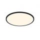 Iluminat pentru baie - Plafoniera LED design silm IP54 Oja 42 baie negru 3000-4000K