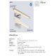 Iluminat pentru baie - Aplica LED design silm IP44 baie Otis 60 crom 3000K