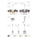Candelabre, Lustre - Candelabru 2 brate elegant design modern Cero