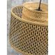Aplice, corpuri de iluminat pentru pereti - Aplica cu brat articulat din bambus Bhutan L natur, 40x34cm