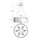 Pendule, Lustre suspendate - Lustra suspendata design decorativ RECINTO