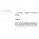 Plafoniere - Plafoniera design modern Cocotte-S alba 43cm