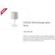 Veioze - Veioza / Lampa de masa moderna design elegant CONGA alb/bej