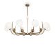 Pendule, Lustre suspendate - Lustra suspendata cu 10 brate design elegant Randez-Vous