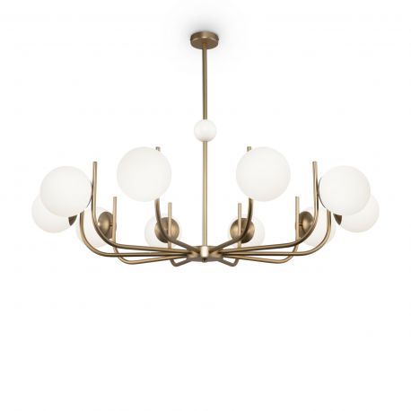 Pendule, Lustre suspendate - Lustra suspendata cu 10 brate design elegant Randez-Vous
