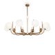 Pendule, Lustre suspendate - Lustra suspendata cu 10 brate design elegant Randez-Vous