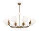 Pendule, Lustre suspendate - Lustra suspendata cu 8 brate design elegant Randez-Vous
