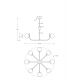 Pendule, Lustre suspendate - Lustra suspendata cu 8 brate design elegant Randez-Vous