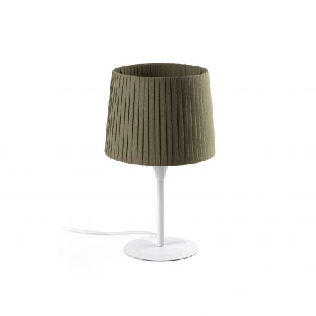 Veioze - Veioza / Lampa de masa moderna design elegant SAMBA mini alb/verde