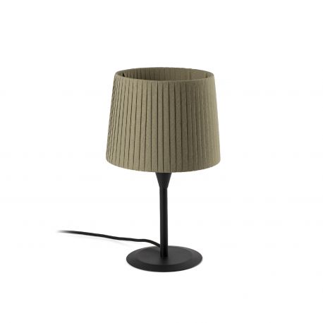 Veioze - Veioza / Lampa de masa moderna design elegant SAMBA mini negru/verde