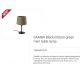 Veioze - Veioza / Lampa de masa moderna design elegant SAMBA mini negru/verde