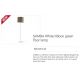 Lampadare - Lampadar / Lampa de podea modern design elegant SAMBA alb/verde