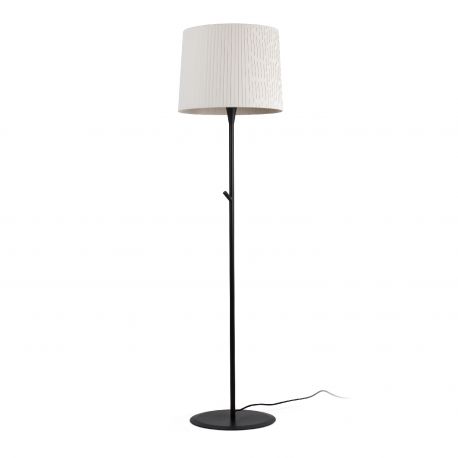 Lampadare - Lampadar / Lampa de podea modern design elegant SAMBA negru/bej