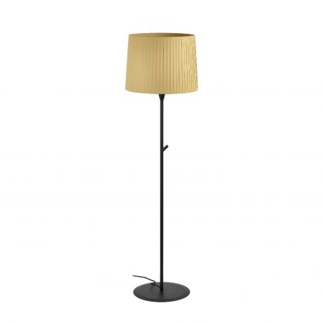 Lampadare - Lampadar / Lampa de podea modern design elegant SAMBA negru/galben