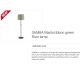 Lampadare - Lampadar / Lampa de podea modern design elegant SAMBA negru/verde