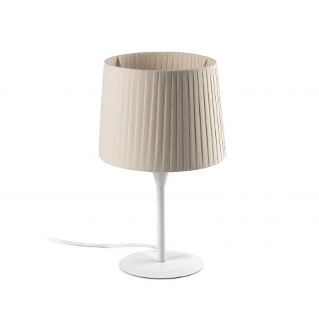 Veioze - Veioza / Lampa de masa moderna design elegant SAMBA alb/bej