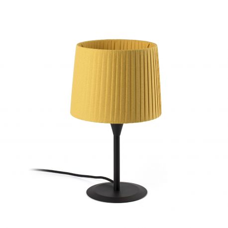 Veioze - Veioza / Lampa de masa moderna design elegant SAMBA negru/galben