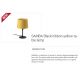 Veioze - Veioza / Lampa de masa moderna design elegant SAMBA negru/galben