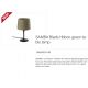 Veioze - Veioza / Lampa de masa moderna design elegant SAMBA negru/galben