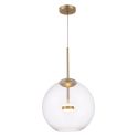 Pendul LED design clasic Cometa auriu mat