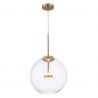 Pendul LED design clasic Cometa auriu mat