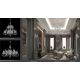 Veioze, Lampadare Cristal - Lampadar cu 5 brate LUX design modern, Cristal Bohemia Exclusive Miracle