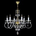Candelabru cu 6 brate LUX design modern, Cristal Bohemia Exclusive Miracle