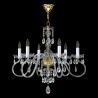 Candelabru cu 6 brate LUX design modern, Cristal Bohemia Exclusive Miracle