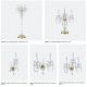 Lustre Cristal Bohemia - Candelabru cu 6 brate LUX design modern, Cristal Bohemia Exclusive Miracle