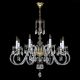 Candelabre, Lustre - Candelabru cu 8 brate LUX design modern, Cristal Bohemia Exclusive Miracle