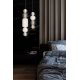 Pendule, Lustre suspendate - Pendul LED design clasic Collar crom