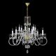 Candelabre, Lustre - Candelabru cu 12 brate LUX design modern, Cristal Bohemia Exclusive Miracle