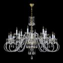 Candelabru cu 18 brate LUX design modern, Cristal Bohemia ExclusiveMiracle