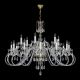 Candelabre, Lustre - Candelabru cu 18 brate LUX design modern, Cristal Bohemia ExclusiveMiracle