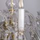 Candelabre, Lustre - Candelabru cu 18 brate LUX design modern, Cristal Bohemia Exclusive Miracle