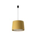 Lustra / Pendul modern design elegant SAMBA 40cm galben