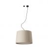 Lustra / Pendul modern design elegant SAMBA 45cm bej