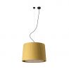 Lustra / Pendul modern design elegant SAMBA 45cm galben