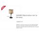 Veioze - Veioza / Lampa de masa moderna design elegant MAMBO mini negru/ratan