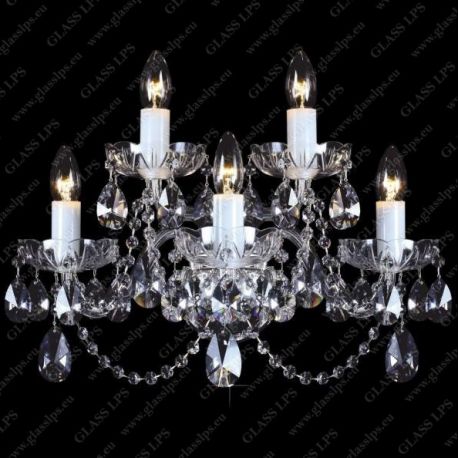 Aplice Cristal Bohemia - Aplica cu 5 brate Cristal Bohemia