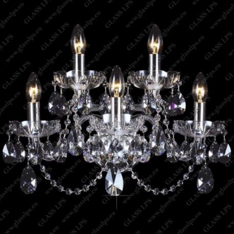 Aplice Cristal Bohemia - Aplica cu 5 brate Cristal Bohemia