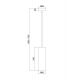 Pendule, Lustre suspendate - Pendul design modern GIOIA crom