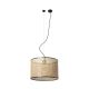 Pendule, Lustre suspendate - Lustra pendul moderna design natural MAMBO 45cm negru/ratan