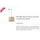 Pendule, Lustre suspendate - Lustra pendul moderna design natural MAMBO simple 45cm negru/ratan
