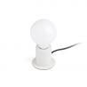Veioza design modern minimalist TEN alba
