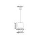 Pendule, Lustre suspendate - Lustra pendul moderna design elegant CONGA simple negru/alb